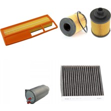 Sardes Filtre Seti Fiat Linea 1.3 Dizel Mtj Multijet 4lü Hava + Yağ F. + Yakıt + Polen