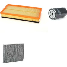 Sardes Filtre Seti Volkswagen Golf 4 1.6 Benzin 100-102 Beygir 1998-2003 3lü Hava + Yağ F. + Polen