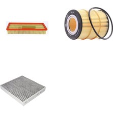 Sardes Filtre Seti Range Rover Sport 3.0 Dizel 306 Beygir 2013-2017 3lü Hava + Yağ F. + Polen