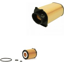 Sardes Filtre Seti Mercedes C200 W205 2015-2020 Benzinli 184 Beygir 2li Hava + Yağ Filtre