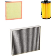 Sardes Filtre Seti Chevrolet Cruze 1.4 Turbo 3lü Hava + Yağ F. + Polen