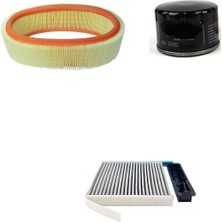 Sardes Filtre Seti Dacia Logan 1.4 Benzinli 75 Beygir 2008-2011 3lü Hava + Yağ F. + Polen