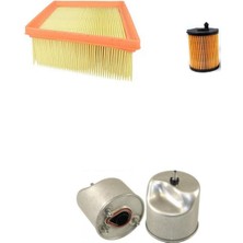 Sardes Filtre Seti Ford Fiesta 1.4 Tdcı 2010-2013 Dizel Euro 5 Için 3lü Hava + Yağ F. + Yakıt Filtre