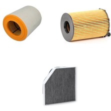 Sardes Filtre Seti Audi A6 3.0 Tdı 2012+ 190 Beygir 3lü Hava + Yağ F. + Polen