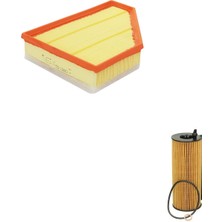 Sardes Filtre Seti Bmw 1 Serisi E81 E87 118 D Dizel 2005-2009 2li Hava + Yağ Filtre