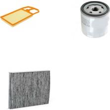 Sardes Filtre Seti Volkswagen Golf 4 1.4 Benzin 75 Beygir 1998-2003 3lü Hava + Yağ F. + Polen
