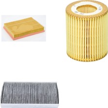 Sardes Filtre Seti Opel Vectra C 1.9 Dizel 2003+ 3lü Hava + Yağ F. + Polen