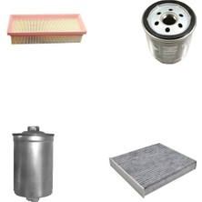 Sardes Filtre Seti Rover 214 Si 1.4 103 Beygir Benzinli 4lü Hava + Yağ F. + Yakıt + Polen