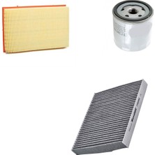 Sardes Filtre Seti Seat Ibiza 1.4 Benzin 2002-2008 3lü Hava + Yağ F. + Polen