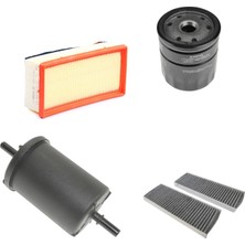 Sardes Filtre Seti Citroen C-Elysee 1.2 Vti Benzinli 4lü Hava + Yağ F. + Yakıt + Polen