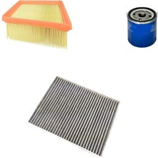 Sardes Filtre Seti Ford Fiesta 1.4 2008-2017 Benzinli 3lü Hava + Yağ F. + Polen