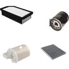 Sardes Filtre Seti Hyundai IX20 1.6 Benzinli 4lü Hava + Yağ F. + Yakıt + Polen