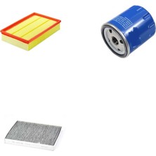 Sardes Filtre Seti Volvo V50 1.6 2004-2007 Benzin 3lü Hava + Yağ F. + Polen