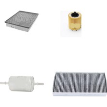 Sardes Filtre Seti Saab 9-3 2.0 Benzinli 2005-2009 4lü Hava + Yağ F. + Yakıt + Polen