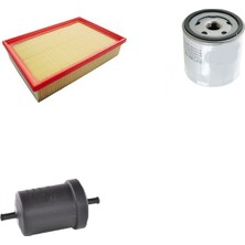 Sardes Filtre Seti Skoda Felicia 1.6 1998-2002 Benzinli 3lü Hava + Yağ F. + Yakıt Filtre