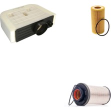 Sardes Filtre Seti Audi Q7 3.0 Tdı Quattro Dizel 2016+ 3lü Hava + Yağ F. + Yakıt Filtre