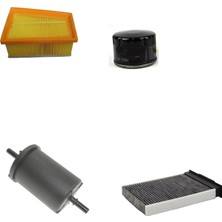 Sardes Filtre Seti Renault Megane Iı 1.4 2002-2009 4lü Hava + Yağ F. + Yakıt + Polen