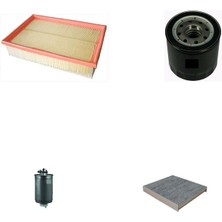 Sardes Filtre Seti Skoda Felicia 1.9 1998-2002 Dizel 4lü Hava + Yağ F. + Yakıt + Polen