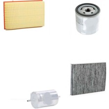 Sardes Filtre Seti Volkswagen Golf 4 1.6 Benzin Azd Bcb Motor 105 Beygir 1998-2003 4lü Hava + Yağ F. + Yakıt + Polen