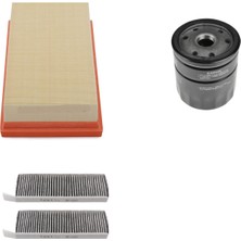 Sardes Filtre Seti Peugeot 5008 1.2 130 Beygir Benzin 2019+ 3lü Hava + Yağ F. + Polen