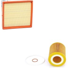 Sardes Filtre Seti Bmw 3 Serisi F30 F80 320 D Dizel 184 Beygir 2012-2018 2li Hava + Yağ Filtre