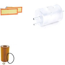 Sardes Filtre Seti Mercedes S Serisi S 320 W220 1999-2005 224 Beygir Benzin 3lü Hava + Yağ F. + Yakıt Filtre
