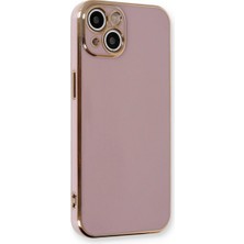 AyrStore Iphone 13 Kılıf Volet Silikon - Mor