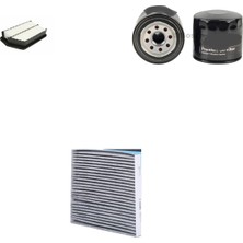 Sardes Filtre Seti Hyundai I30 1.6 T-Gdı Benzin 2015 3lü Hava + Yağ F. + Polen