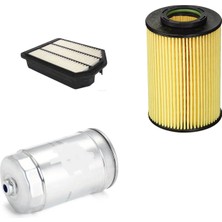 Sardes Filtre Seti Kia Magentis 2.0 Dizel 2007+ 3lü Hava + Yağ F. + Yakıt Filtre