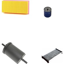 Sardes Filtre Seti Peugeot 406 3.0 Benzinli 4lü Hava + Yağ F. + Yakıt + Polen