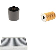 Sardes Filtre Seti Volkswagen Polo 1.6 Tdı Dizel 6r 6c 2010-2016 3lü Hava + Yağ F. + Polen