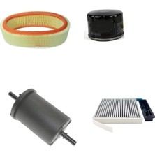 Sardes Filtre Seti Dacia Logan 1.4 Benzinli 75 Beygir 2008-2011 4lü Hava + Yağ F. + Yakıt + Polen