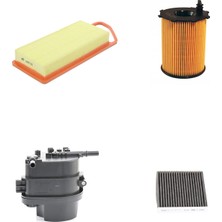 Sardes Filtre Seti Peugeot Bipper 1.4 Hdı Dizel 4lü Hava + Yağ F. + Yakıt + Polen