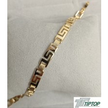 Tiptop Ticaret Gold Renk Çelik Bileklik