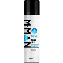 4 Adet M Man Tıraş Jeli Ocean 200 ml