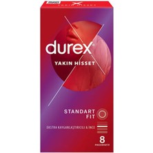 1 Adet Durex Yakın Hisset Prezervatif 8'li