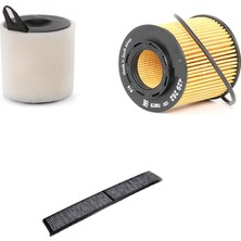 Sardes Filtre Seti Bmw 3 Serisi E90 320I Benzin 2006-2011 3lü Hava + Yağ F. + Polen