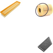 Sardes Filtre Seti Peugeot 206 1.6 Benzinli 2006-2009 3lü Hava + Yağ F. + Polen