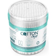 6 Adet Cotton Soft Pamuklu Çubuk 100'LÜ