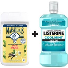 5 Adet Le Petit Marseillais Vanilya 250ML+LISTERINE Coolmint 250ML
