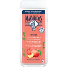 3 Adet Le Petit Marseillais Duş Jeli Beyaz Şeftali & Nektarin 650ML