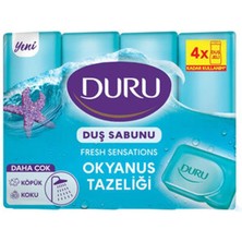 6 Adet Duru Fresh Duş Sabunu Okyanus Esintisi 4X150 G