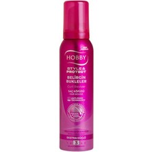 3 Adet Hobby Style&protect Belirgin Bukleler Saç Köpük 150 ml