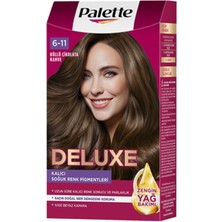 4 Adet Palette Deluxe 6-11 Küllü Çikolata Kahve Saç Boyası 115 ml