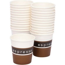 4 Adet Propack Kağıt Bardak 4 Oz 25'li  (T1642)