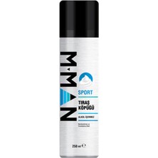 3 Adet M Man Tıraş Köpüğü Sport 250 ml