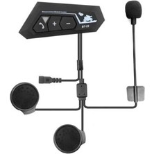 Nexgen BT22 Kask Kulaklık Bluetooth Motosiklet Kulaklık 5.0 Bluetooth Interkom Motorsiklet Kulaklık