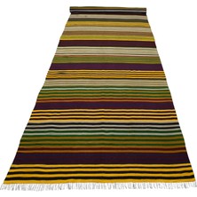 Zehra Abla Halı Yeni El Dokuma Nadir Devasa Tek Parça Yahyalı Yün Kilim 7055