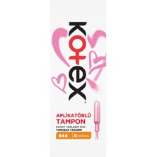 4 Adet Kotex Aplikatörlü Tampon Normal 8'li