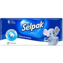 2 Adet Selpak Cep Mendil  6'lı Paket